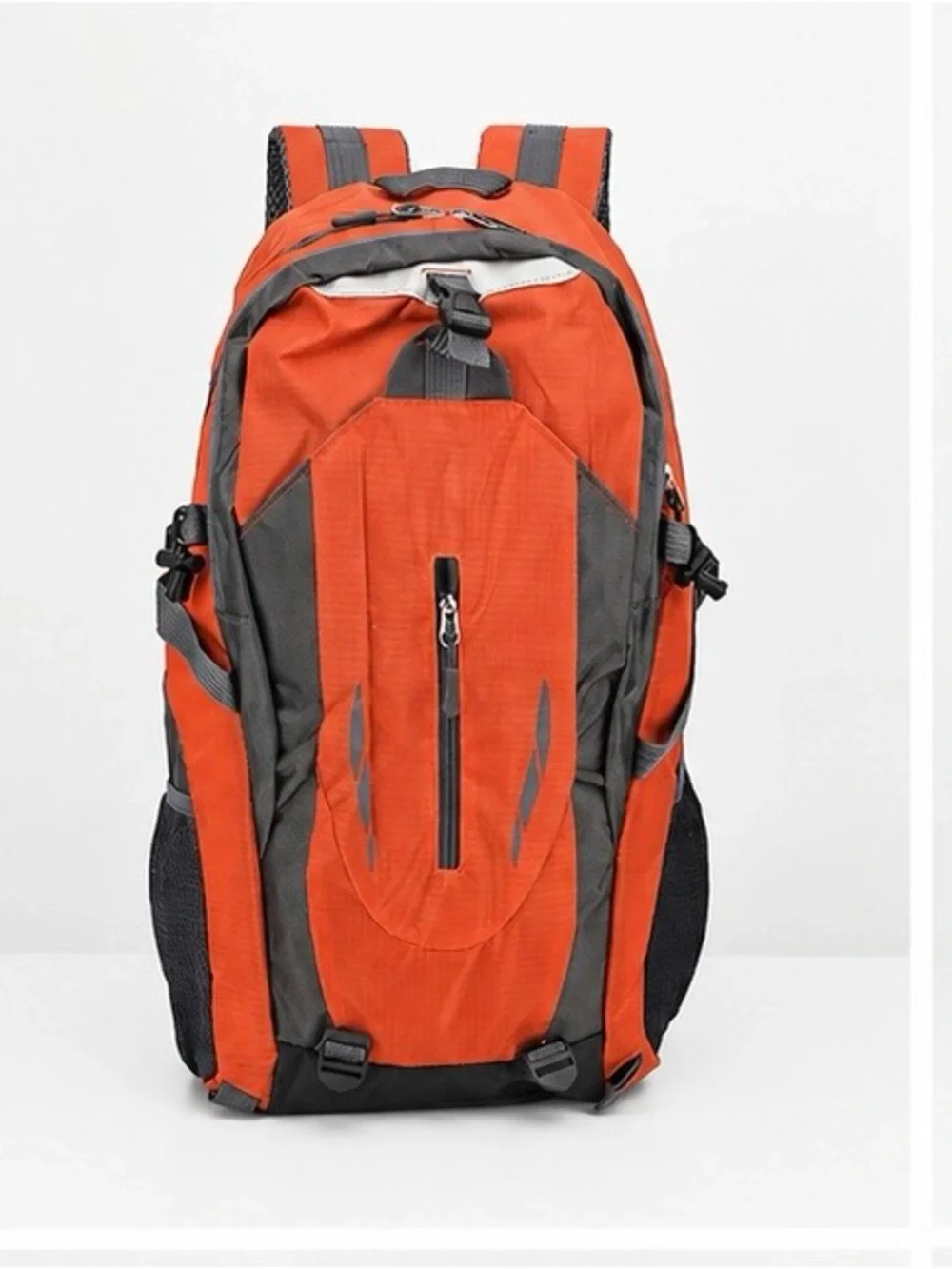 Outdoor Voices Orange and Gray Men's Hiking Backpack